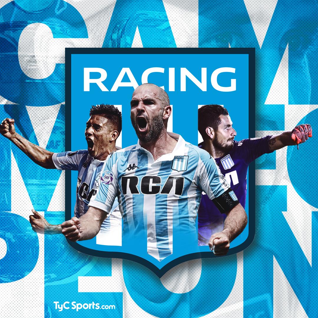 TyCSports's tweet photo. ¡RACING CAMPEÓN! https://t.co/aydMD7Fvpf