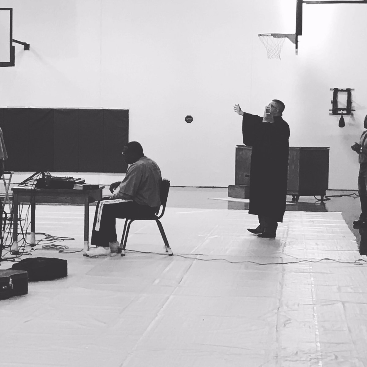 TNTDOC1's tweet photo. Happening now: Chaplain Rocha is leading a revival at RMSI #GodOfSecondChances https://t.co/zEcj8NeYWd