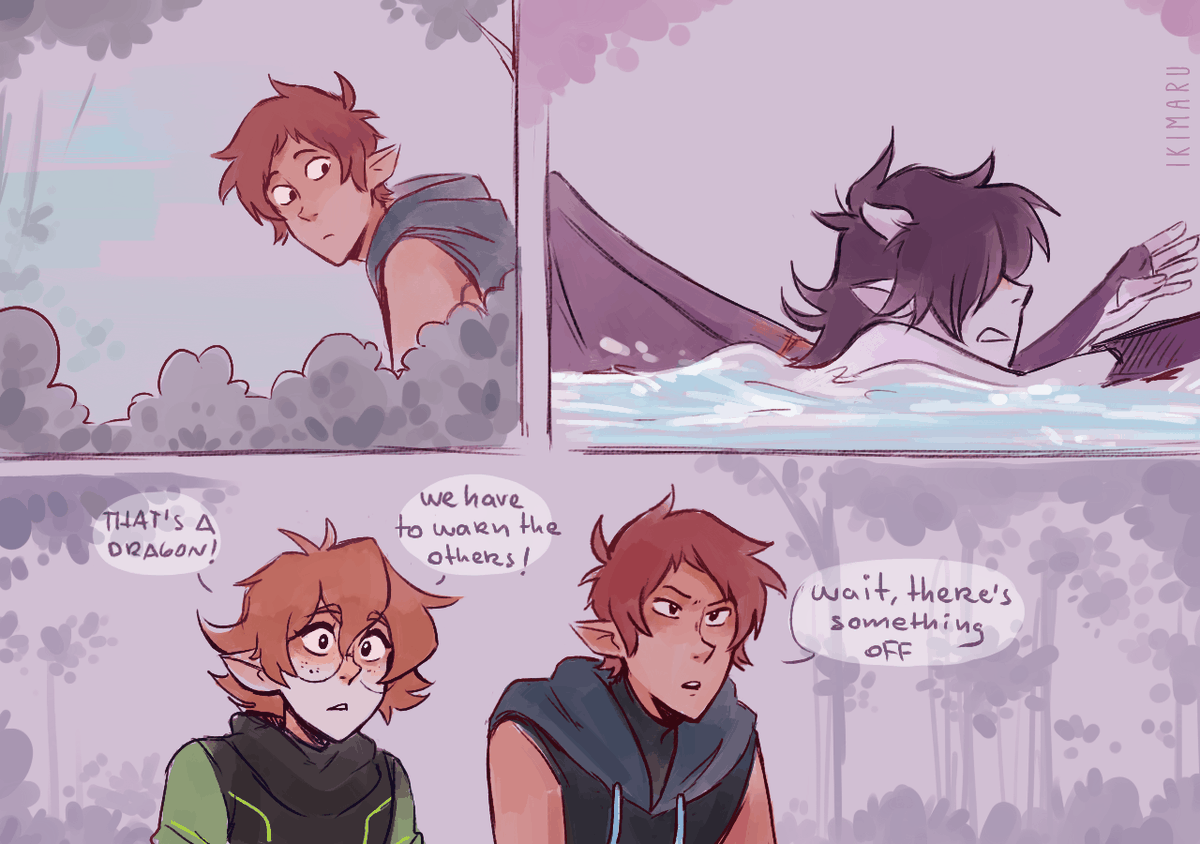an AU about some elemental nymphs and a half dragon on the run :^)
part 1 (1/2)