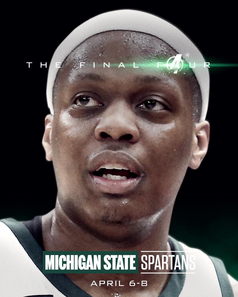 espn's tweet photo. The battle is only beginning ...

Michigan State beats No. 1-seeded Duke to advance to the Final Four! https://t.co/HuVRkCOUss