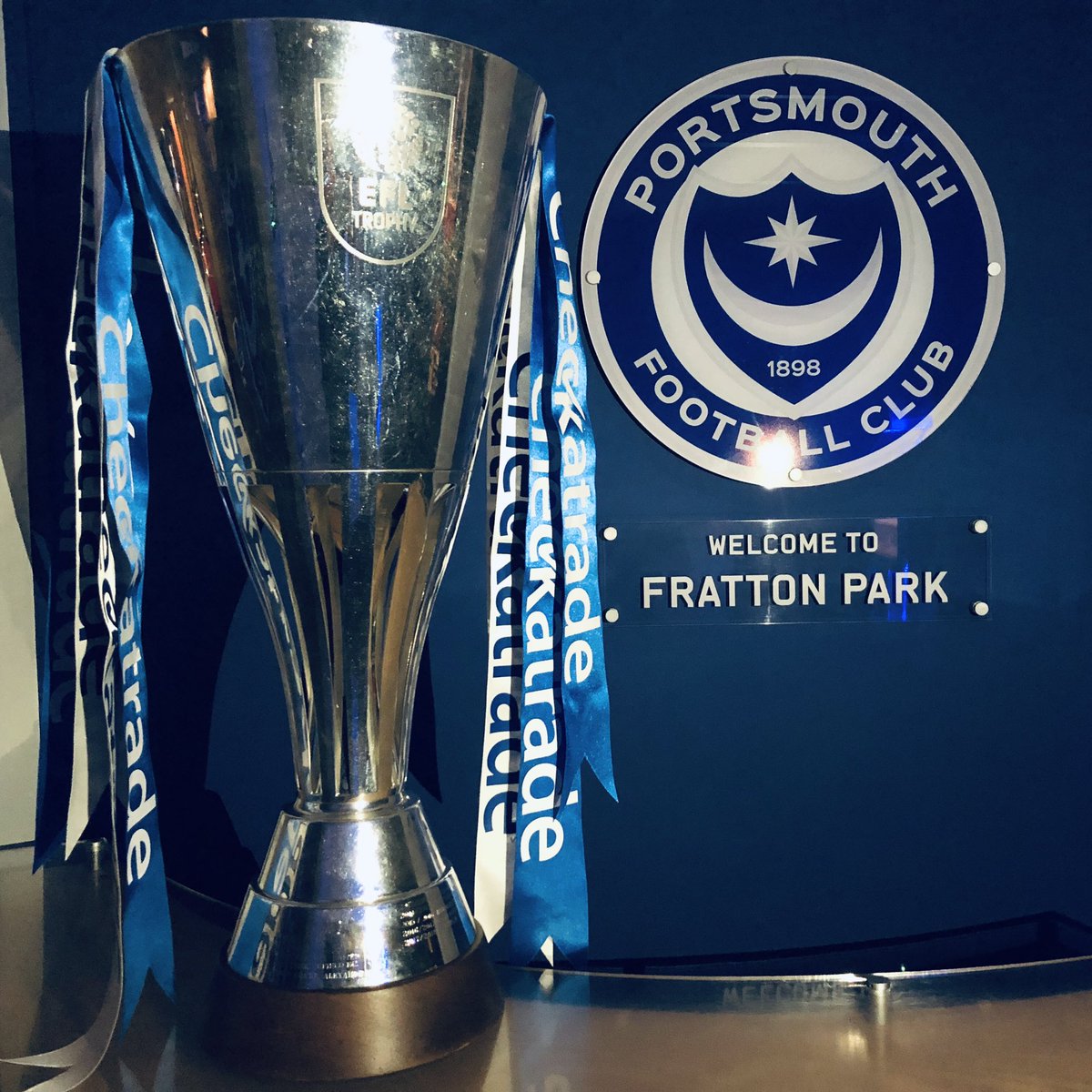 Pompey's tweet image. 💙