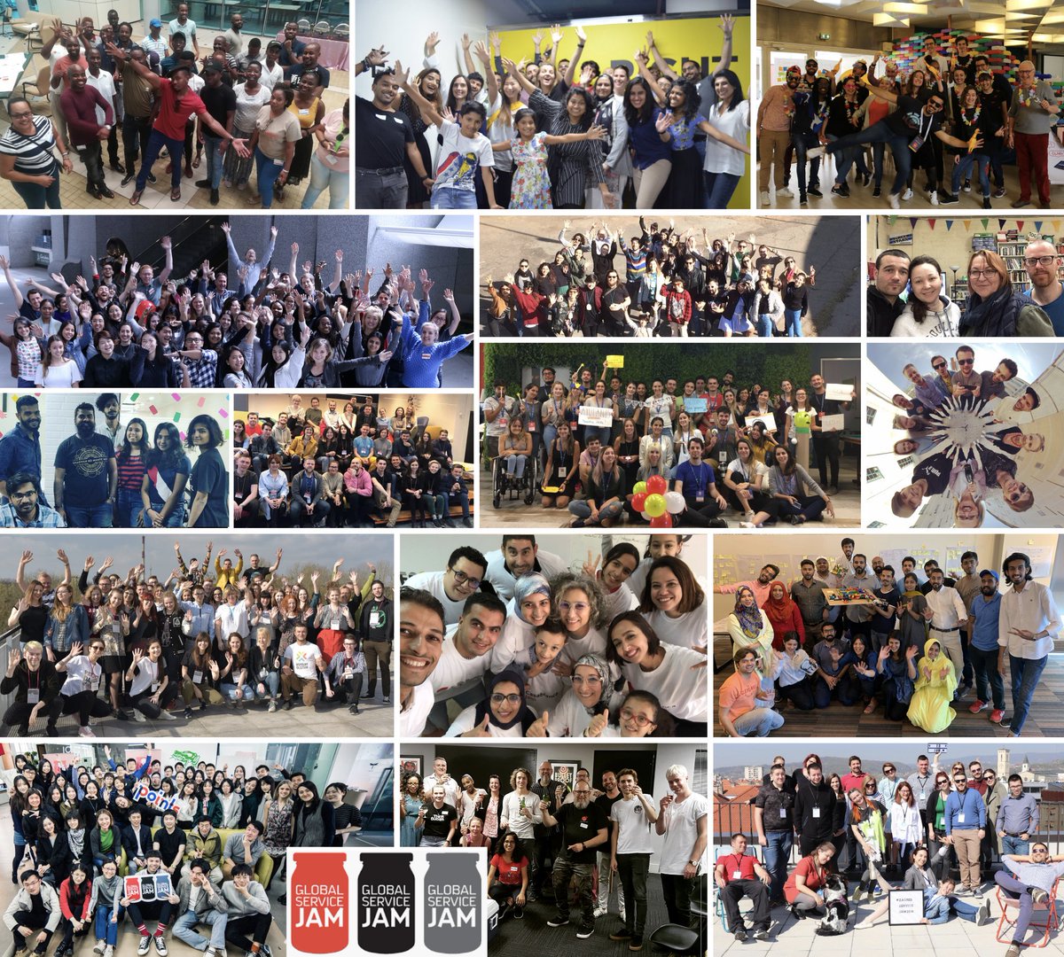GSJam's tweet image. 4 days.
19 timezones 
124 locations
6 continents 
500 prototypes 
&amp;amp; countless smiles

The 2019 was only made possible by the commitment and dedication of Hosts, Jammers &amp;amp; Volunteers across the globe.
#thisiswhywejam #gsjam/np