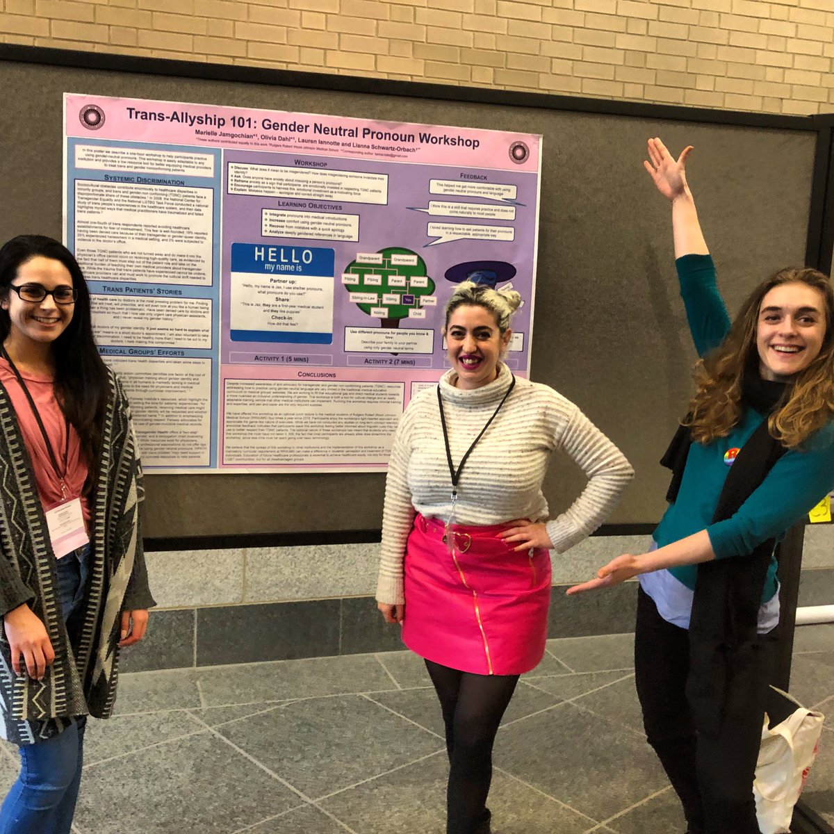 LiannaKate's tweet photo. Had an awesome time @Yale #qmed conference #femmeswhoscience #LGBTQinMedicine https://t.co/NYw4FOfXT6
