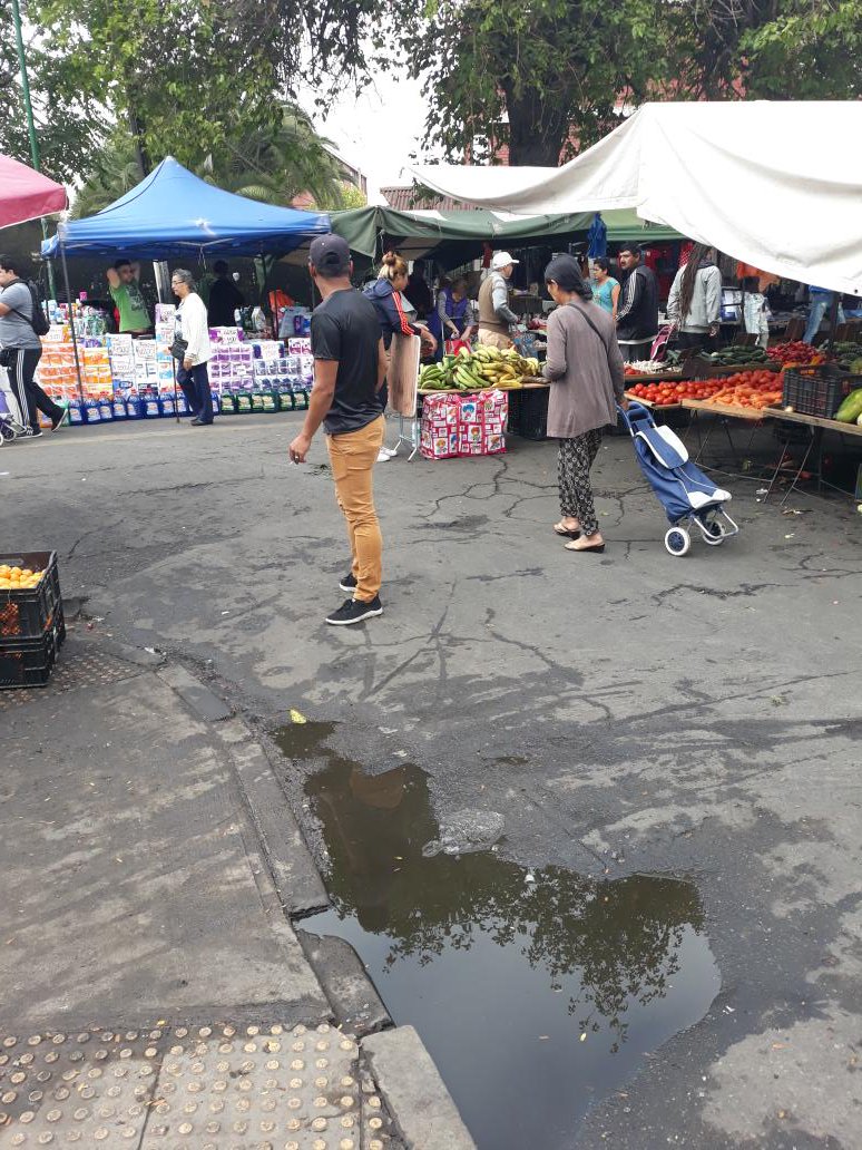 Controlando feria de Colón de las comidas en calle Concha Pedregal y Paredones  <a href="/Duranbaronti/">Gonzalo Durán</a> <a href="/Muni_Indep/">Municipalidad de Independencia</a>