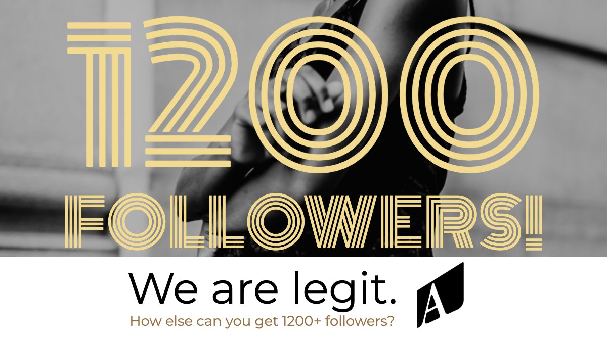 side_door's tweet photo. 1200 Followers!  With all these followers, you can trust that @side_door is a legitimate service. 😃 https://t.co/vPsABkhXL4