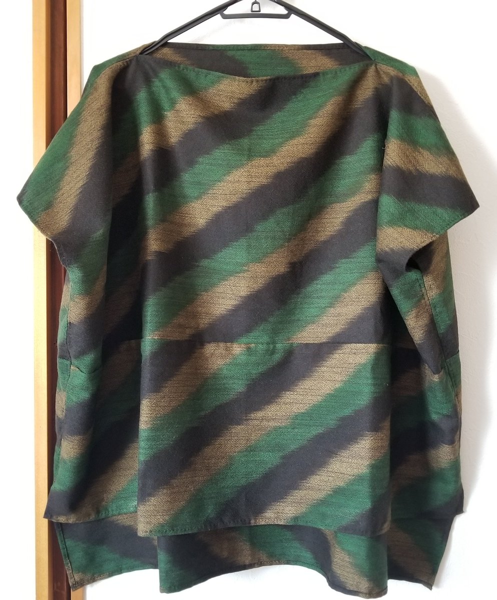 まっすぐ手ぬいで着物をリメイク まっすぐ手ぬいで着物をリメイク