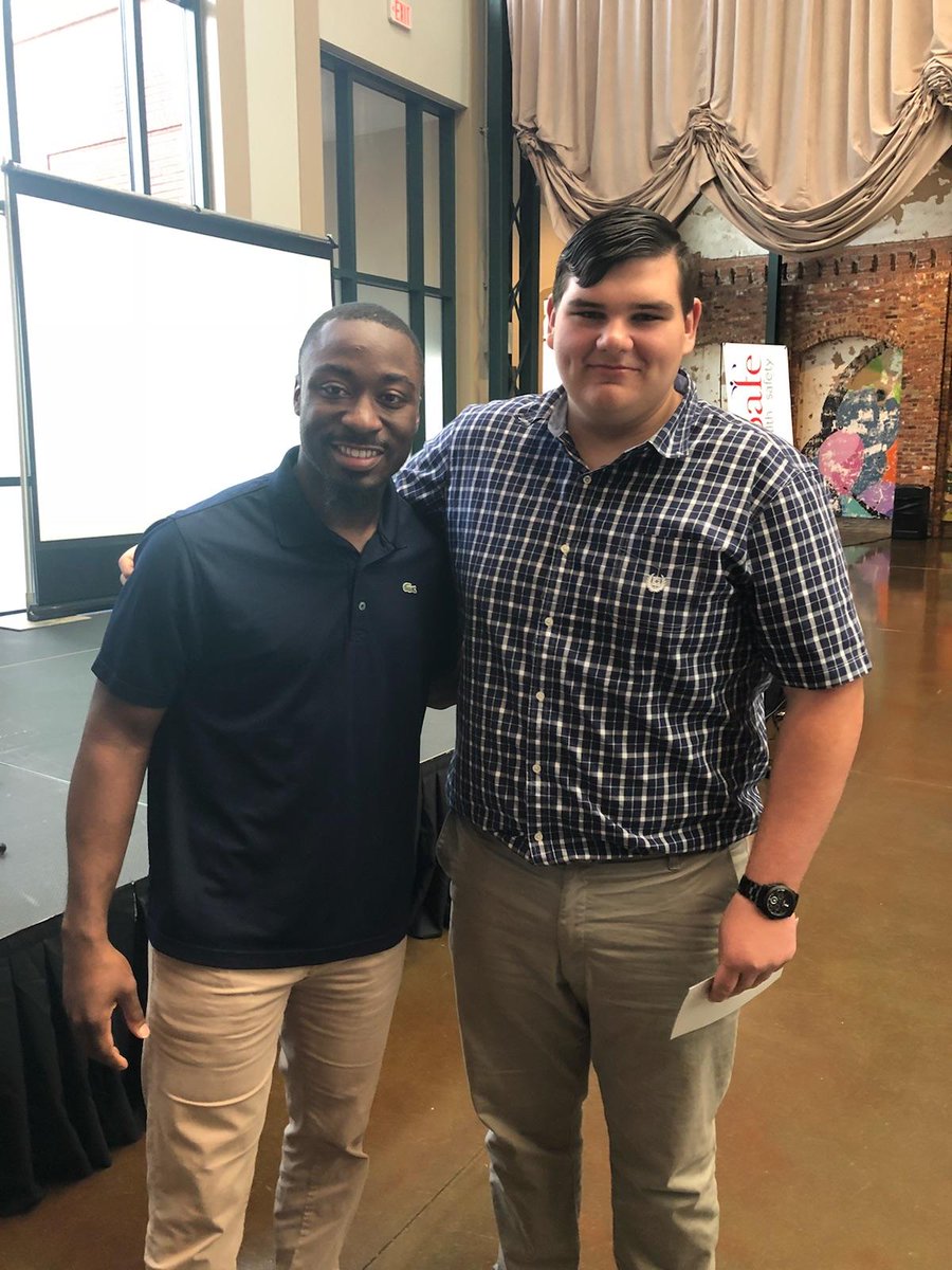 padgett_johnson's tweet photo. Congratulations to Kory Talley for being named Playsafe Comeback player of the year presented by Marcus Lattimore. @WalhallaHSFBall @kory_talley78 @coachjakeblk @Sarge3650 @CoachParham20 https://t.co/4vihojabII
