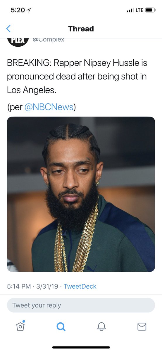 Don’t even feel real smh. RIP to a great.