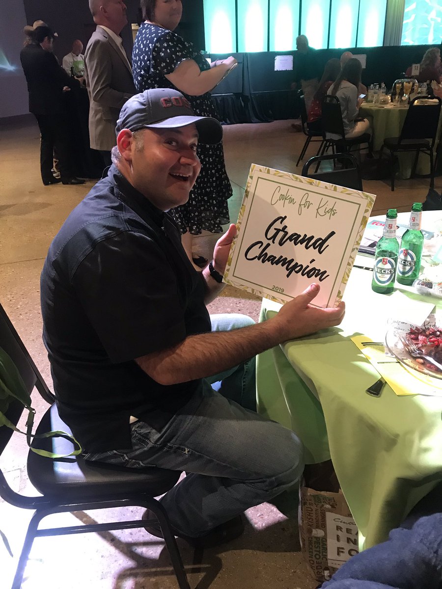 Guess who won the Cookin For Kids Contest??!¿

Ummm... CHEF CHRIS!!! 🤪🍻🌯🥬