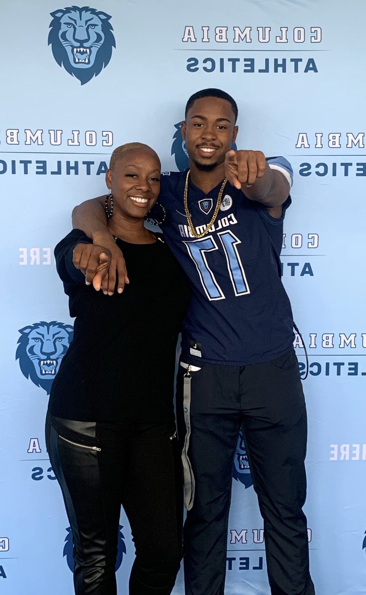 SOO Thankful for the invite from coach <a href="/ehahnCU/">Eric Hahn</a> Was amazing to finally meet Al Bagnoli and <a href="/CoachStoNGo/">Justin Stovall</a> The energy from the players during practice kept my eyes glowing and a smile on my face fr 💯 Blessed 4 THIS to be my 1st experience in NYC 🙏🏾🦁 @ColumbiaLionsFB