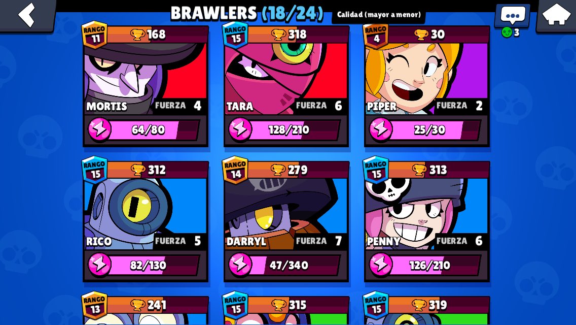 🔥VENTA CUENTA BRAWL STARS🔥
-MUCHAS SKINS
-CAMBIO DE NOMBRE
-BUENAS COPAS