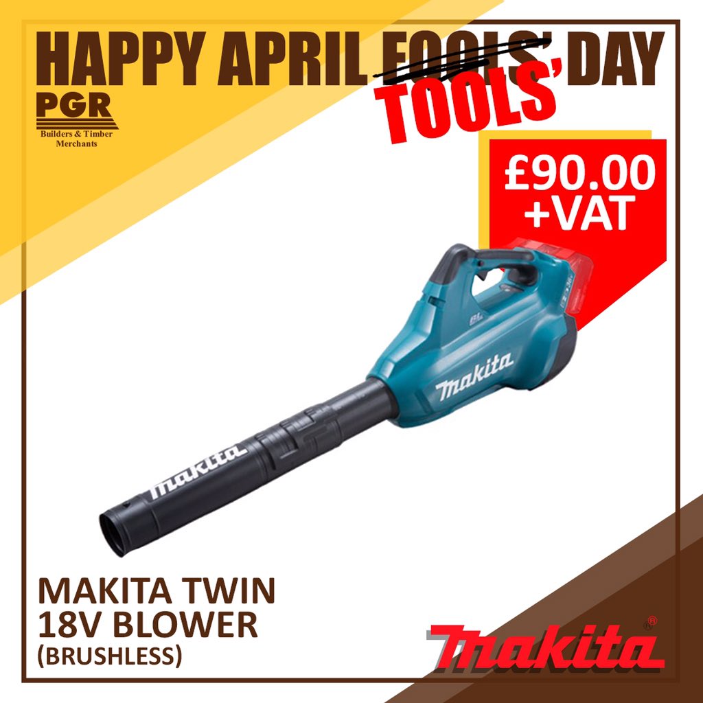 PGRtimber's tweet image. Forget April Fools&apos; Day, we&apos;re celebrating April Tools&apos; Day!
Get your garden in shipshape for Summer with these @MakitaUK garden tools - don&apos;t be a fool, call your local branch or 01268 334455 today! *While stocks last* #AprilFools #AprilTools