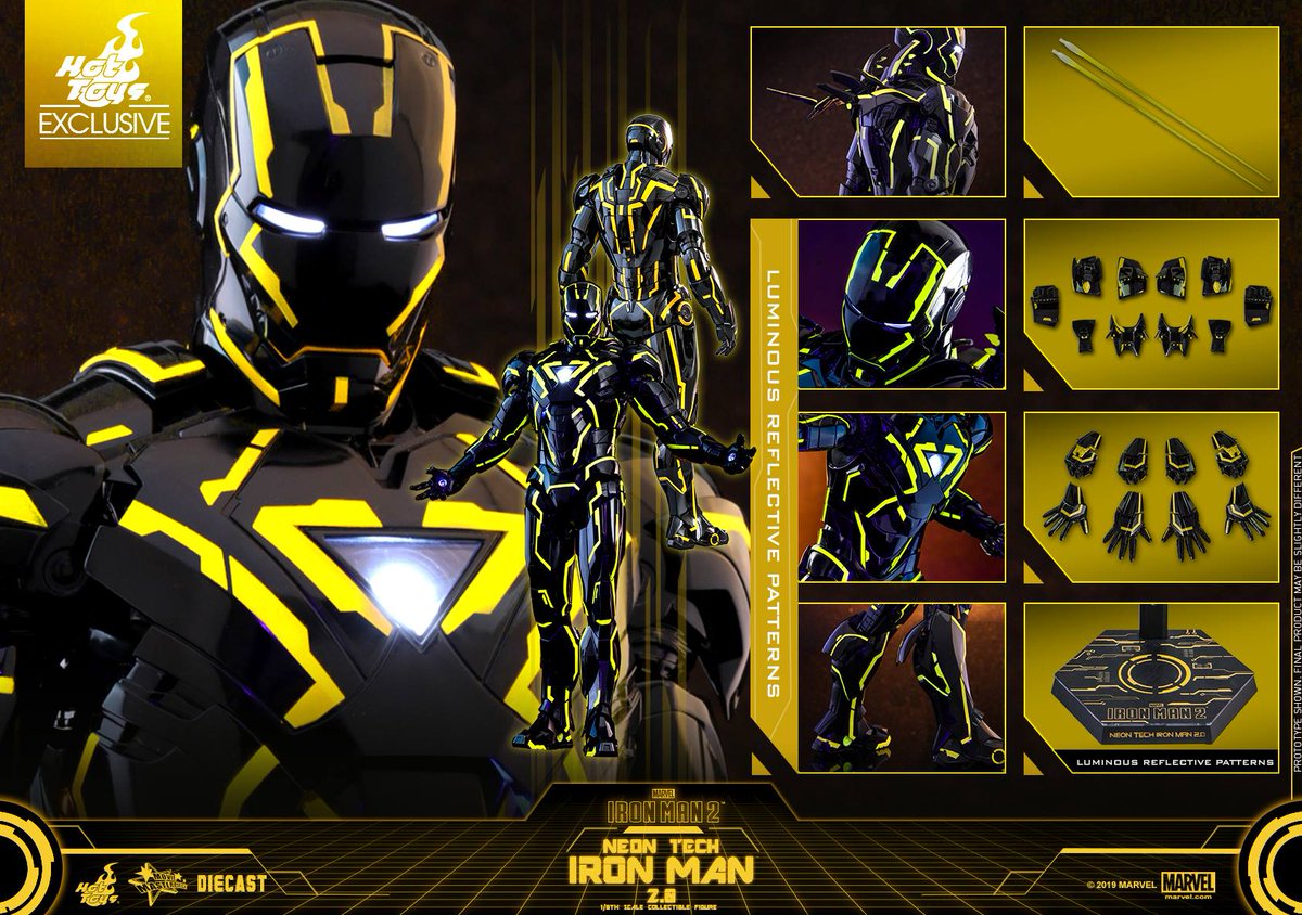 S_U_works's tweet photo. Iron Man 2 - 1:6 Neon Tech Iron Man 2.0 Collectible Figure
#HotToys #γγγγγ€γΊ #Marvel #MarvelStudios #IronMan2 #NeonTechIronMan #IronMan #γ’γ€γ’γ³γγ³ https://t.co/fkmqJjTwsd