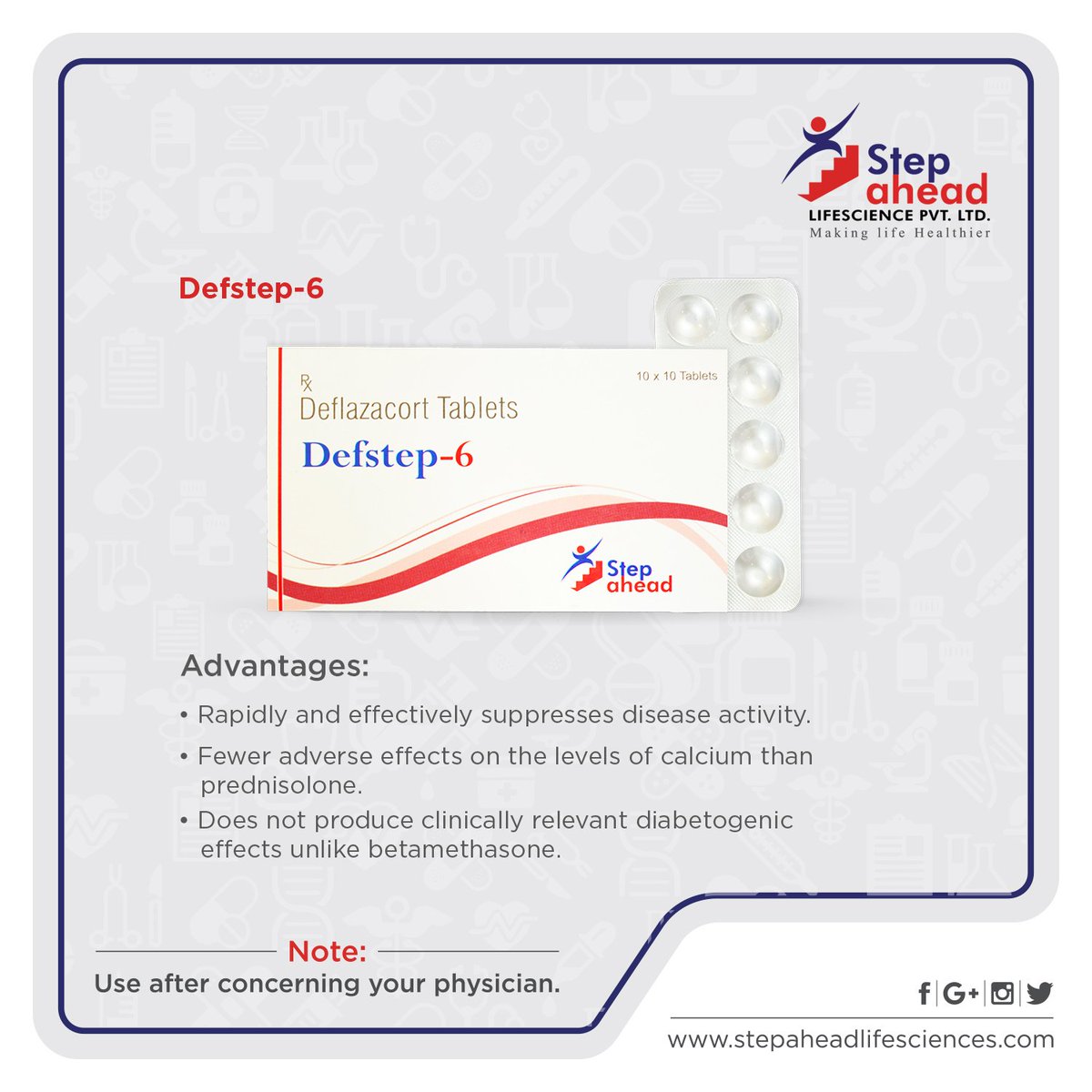 StepAheadpharma's tweet photo. #stepahead #product #pharma #industry #facebook #instapic #medicine #doctor #lifescience https://t.co/fmqb94iSpj