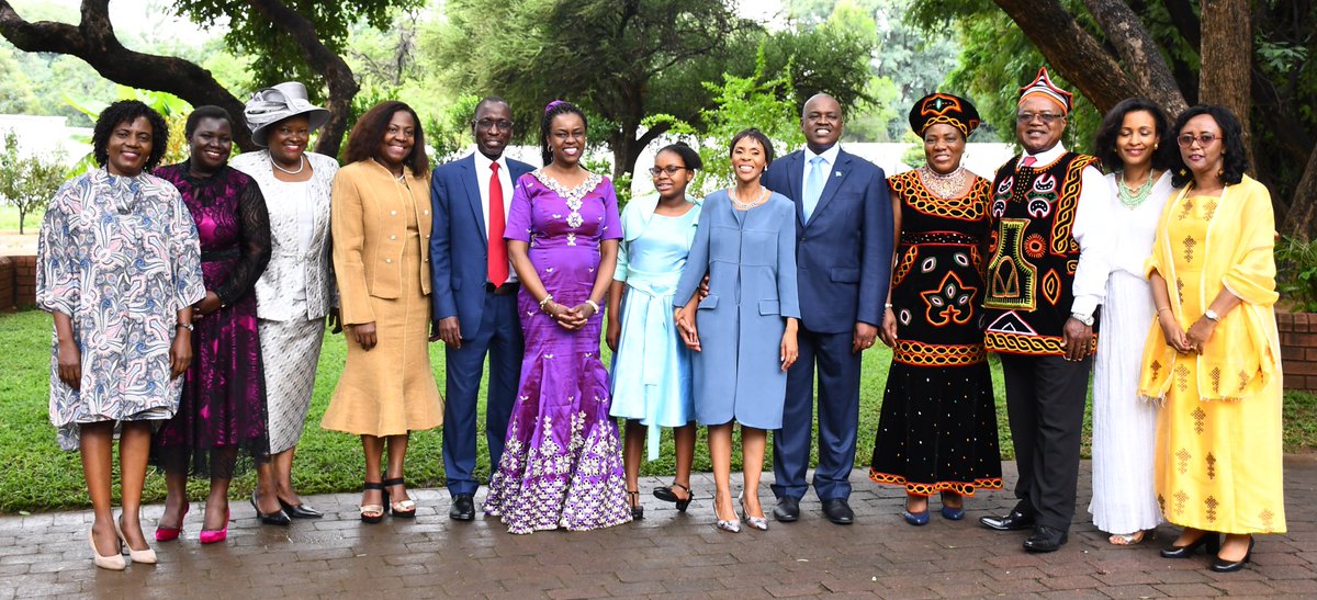 njmasisi's tweet photo. It's been a year since the journey began; time just flew by ! We are forever grateful to Him for our country, our President , our fellow citizens and our family. Pula ! Pula ! Pula ! https://t.co/9iKlM8qopb