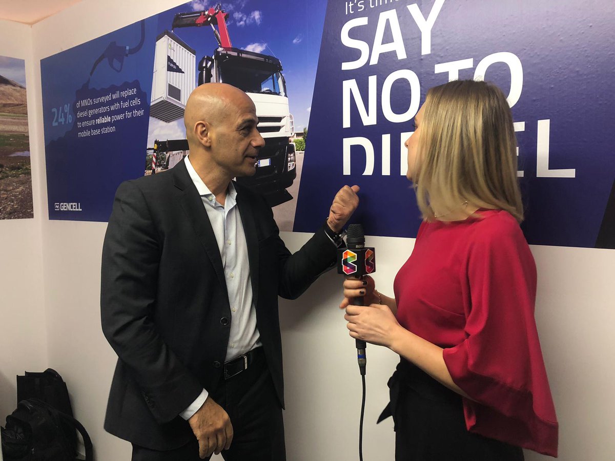 My interview at <a href="/GSMA/">GSMA</a> Beta Labs about positive progress at #MWC19 deploying <a href="/gencellenergy/">GenCell Energy</a> #A5 solutions to power #offgrid #telecom sites. Watch the interview here: bit.ly/2I09Ijs