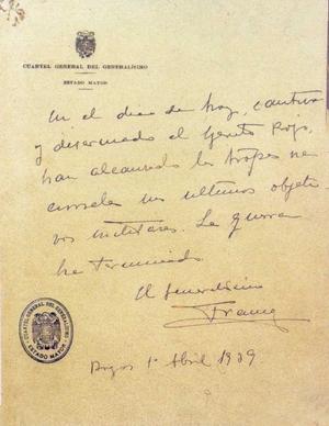 rhalonso's tweet photo. Tal día como hoy, hace 80 años: "...cautivo y desarmado, el ejército rojo..."
#MemoriaHistórica
#Efemerides
📺 Está noche @DMAX_es conmemora el aniversario con la emisión de la serie completa: 'España dividida:
#GuerraCivilEnColor '
@MinoriaAB
https://t.co/ZRCn0jwLXe https://t.co/Xz9C20m0NT