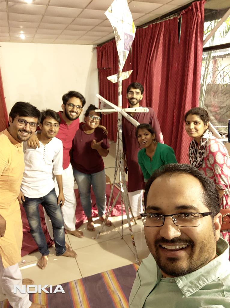 RamuKakaRocks's tweet photo. A very Enriching session on how to inspire more people to get on the path of Meditation as well as personal mastery #HydPOPup we are ready to get #HydHappified. Thank you @SriSri & @viratchirania https://t.co/2RV3ZmZZtQ