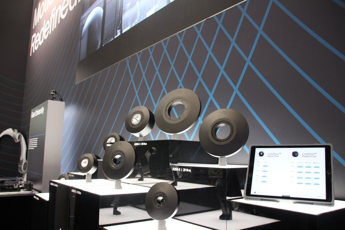 MotionGenesis's tweet photo. This is #MotionRedefined. Come see our expanded actuation offering NOW at @hannover_messe (Halle 017 Booth B76). #HM19 #LiveDrive #REFLEX #DoubleHelix https://t.co/ddYTGvAq31 https://t.co/tfpUvK5MsN
