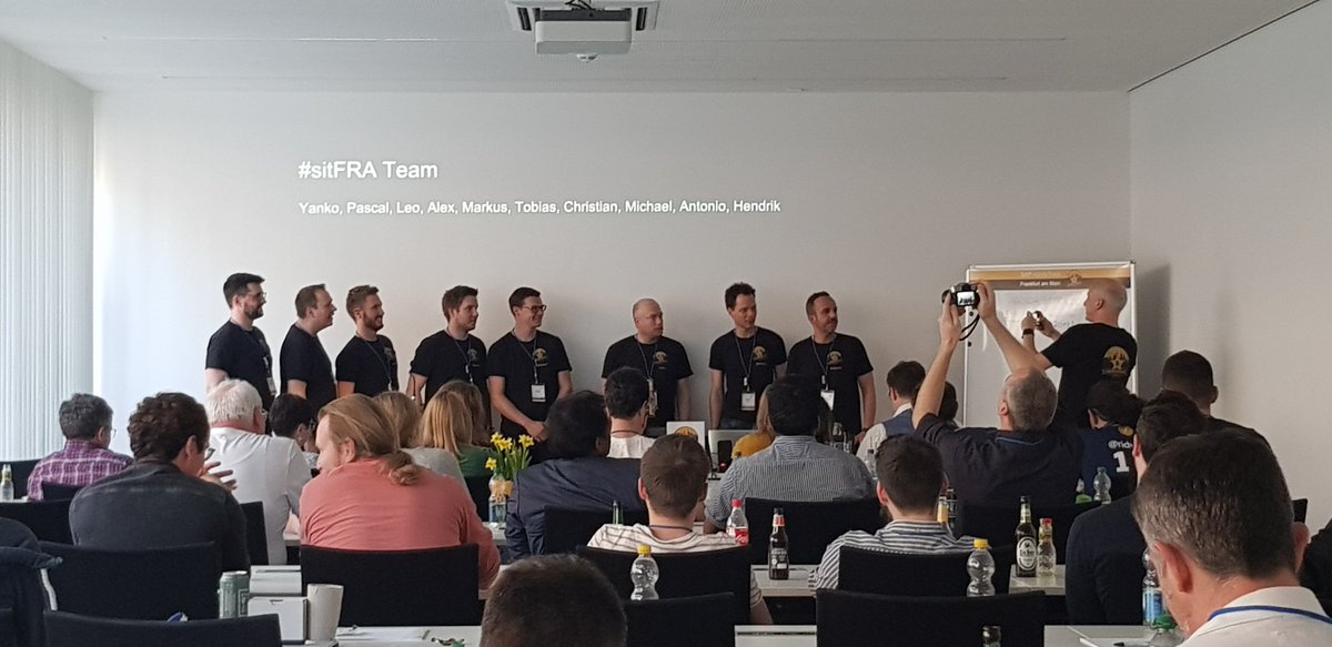 ikareva's tweet image. Back to reality after a great weekend in Frankfurt and after the great #SAPCodeJam and #sitFRA. Thanks to the orga team the speakers, sponsors and AOK for the great location!