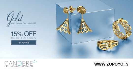 Gold can never become old. Buy #Goldjewellery on 15% OFF @CandereByKalyan. Click Here: goo.gl/ie44MT

#Canderecoupons #CandereOffers #Canderediscounts #CandereJewellery
#DiamondJewellery #Jewellery #Jewelleryonline #JewelleryDesigns #Jewels #canderejewellery #Shopping