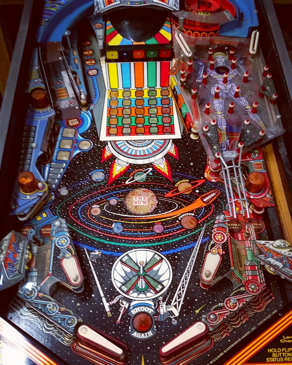 MysticKrewe's tweet photo. Our latest #project #pinball at the #pinchurch #vintage #retro #arcade #game #nola #makerspace https://t.co/LBS5zqdgDM