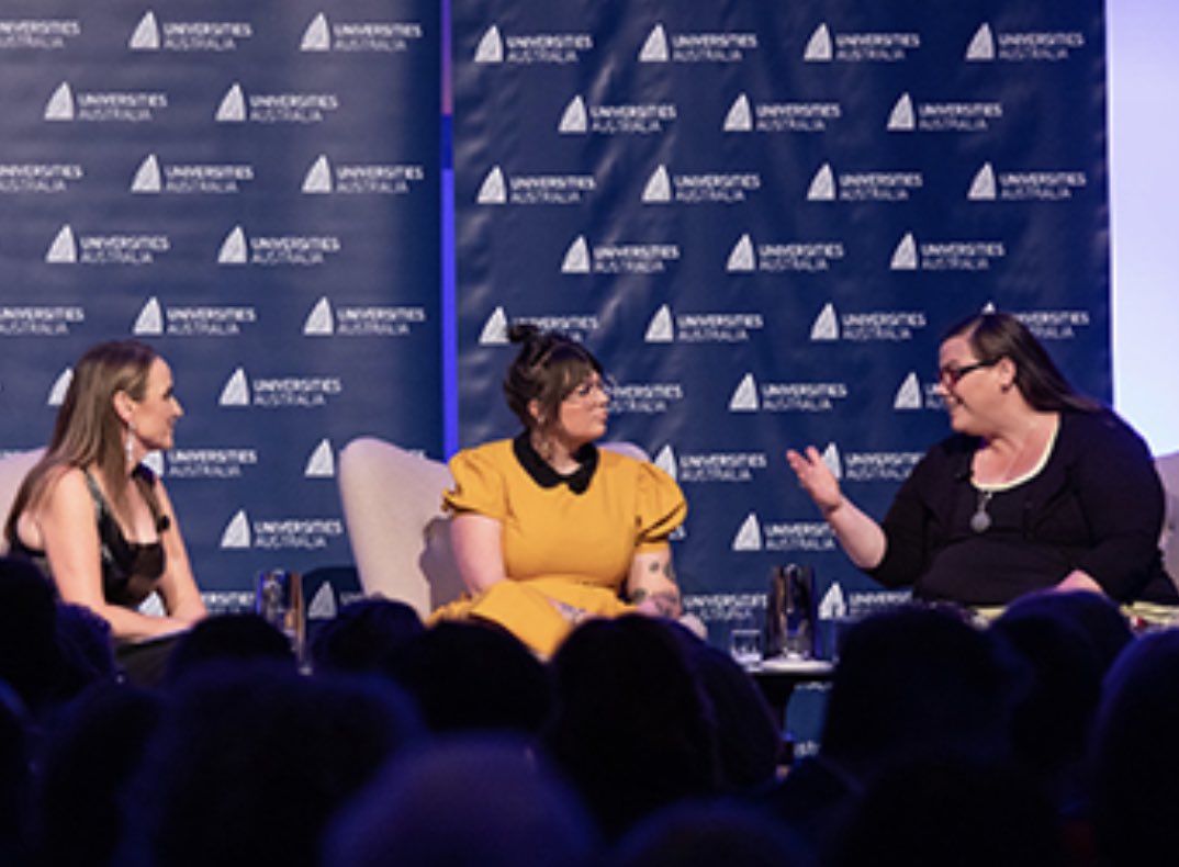 GetSetLearning's tweet photo. RT @DrDemography: Education is a public good, it’s transformative. Catch my story & that of the fab @karlienoon in conversation with @mishaschubert @uniaus. https://t.co/g0x17oLlcm #highered #inequality #womenknowthings https://t.co/XwOnPgbjEY