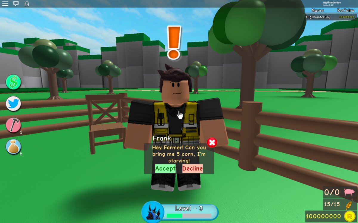 Bigthunderboy On Twitter Showcasing A New Map Area Npcs And The Quest System That Will Be Implemented In Farm Adventures V1 1 Roblox Robloxdev Farmadventures Roblox Https T Co Cjmcozpx2i - roblox quest system