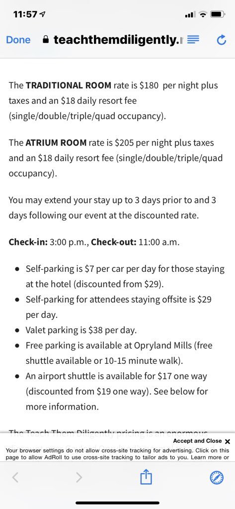 SuziesDad's tweet image. Let’s talk STP pricing at the Gaylord Opryland Hotel this weekend 

Cheer $262/night thru STP.

Christian Home School convention $180/night booked direct with the hotel. 

How is Stay to Play saving us $$?  

#retweet
#ripoff
#cheerleading
#Showyourgym