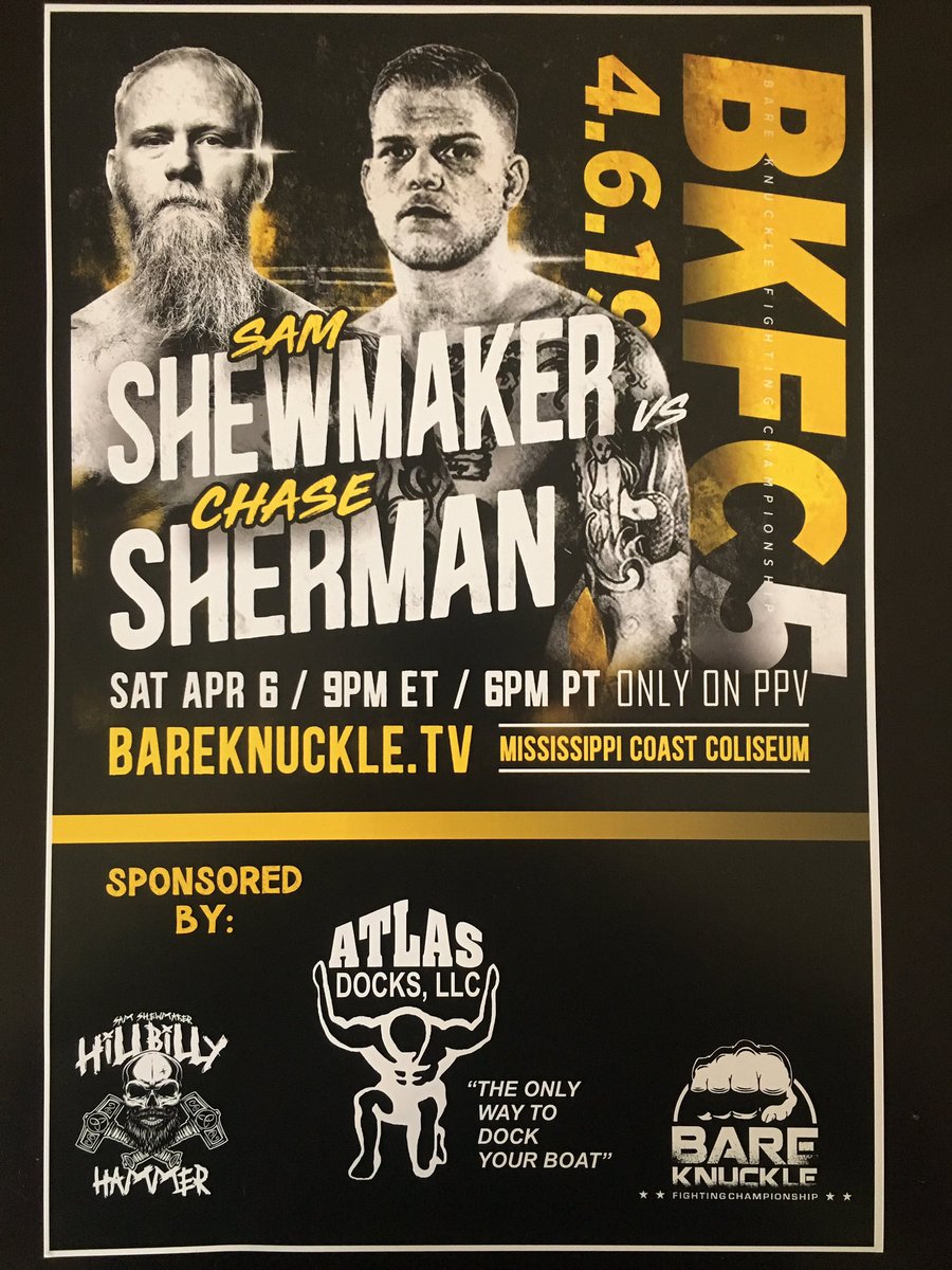 boxinghillbilly's tweet photo. #AtlasDocks ##TeamShew #BareKnuckleShuffle #HillbillyHammer #KnuckleUp https://t.co/mDtiMHUCBE