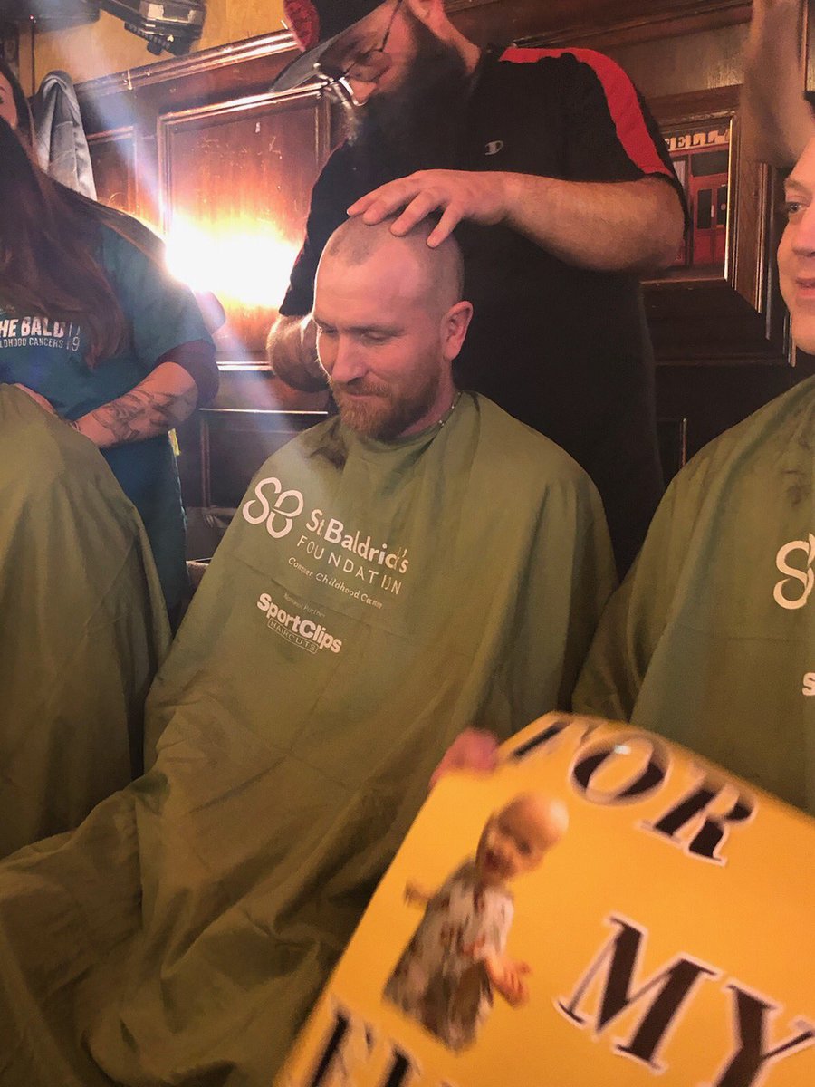 mrw2478_molly's tweet photo. Proud to call this guy my dad💛 #hEllastrong #stbaldricks https://t.co/7d0PDpbj6T