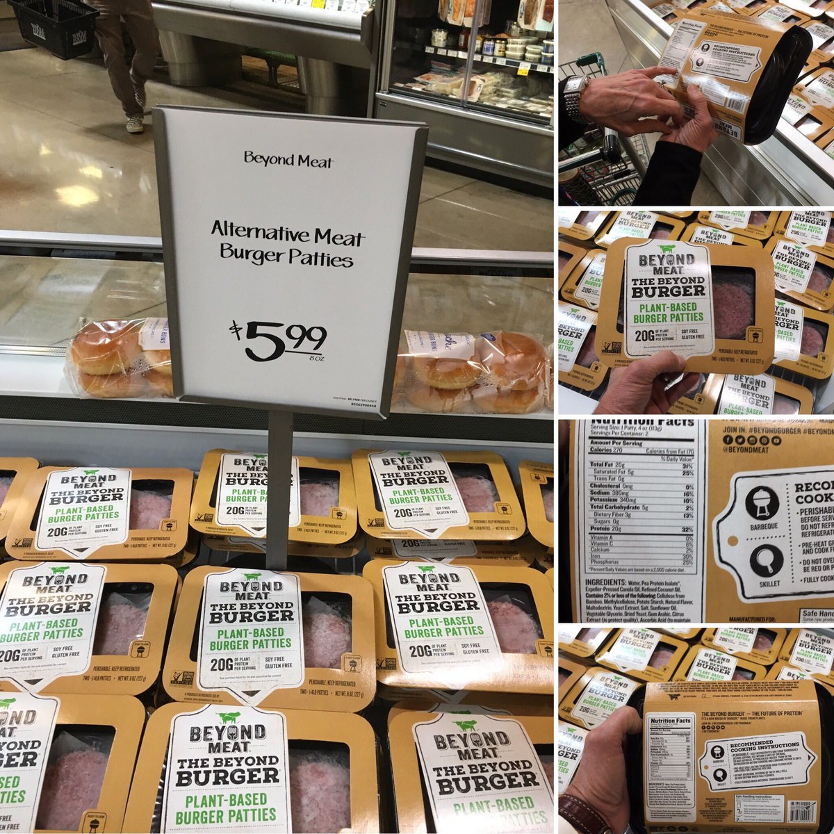 SimmonsBart's tweet photo. Small ranchers have always been the underdog against Big Meat Processors/CAFOs.  If it was not hard enough....we now have to battle Fake Meat for shelf space.  Fake Meat is the darling of Wall Street, EATLancet, Big Ag &amp; all celebrities.  Please support local small ranchers. https://t.co/yObNkewPwT