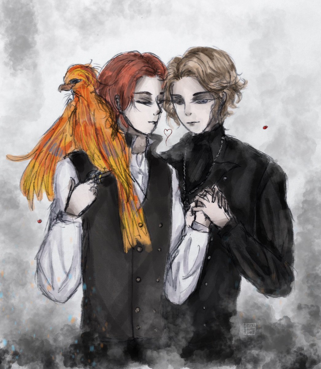 atelophobixx_'s tweet photo. 'we live, we love, we lie.' | MDCCCXCIX
#grindeldore #dumbledore #grindelwald #fbcog #ggab https://t.co/9RcO6pLeww