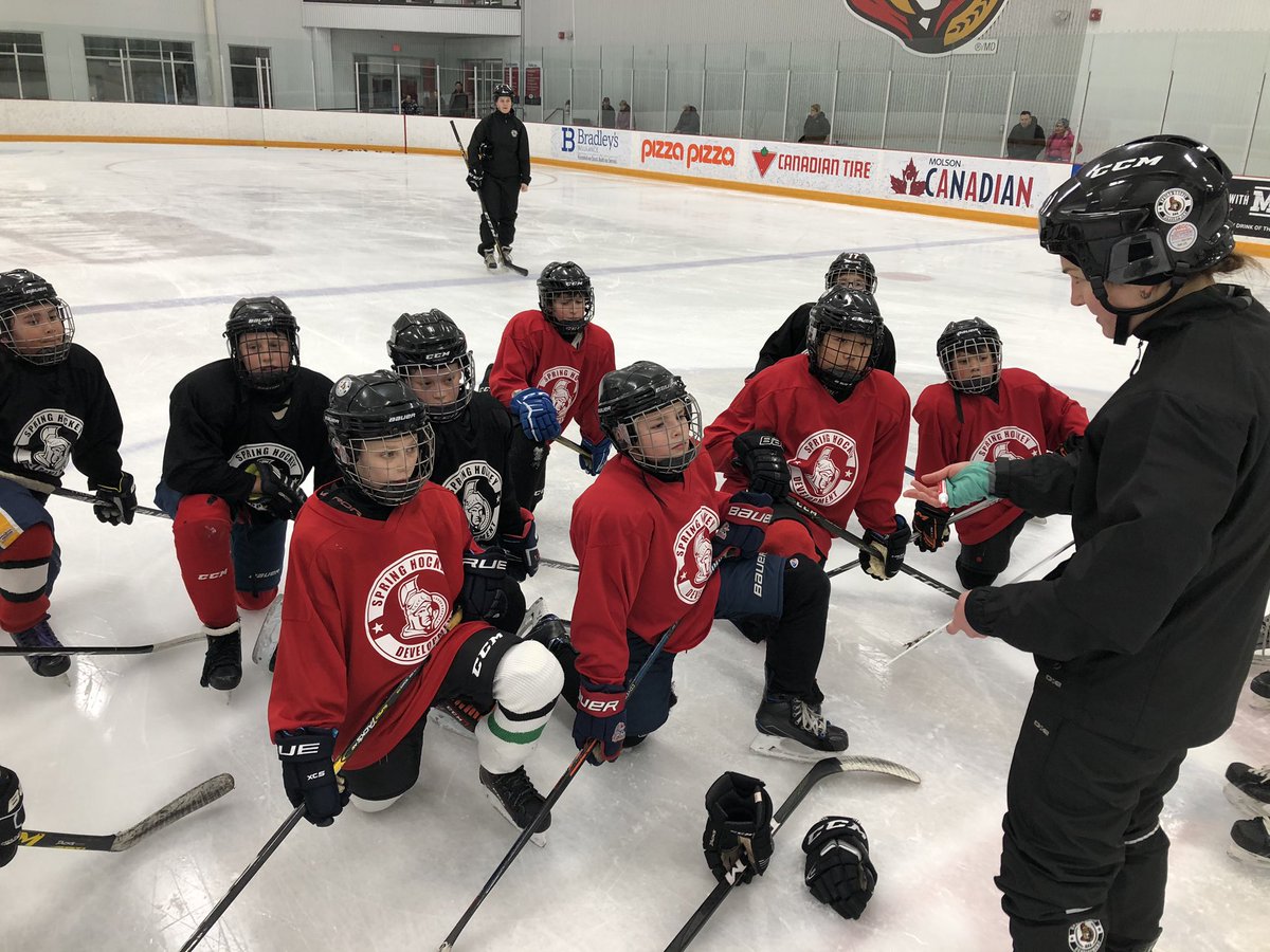 Sensplex's tweet photo. 1st practice at the @RichcraftGroup Sensplex today for six #SSHDAAA19 teams led by their pro coaches & we liked what we saw. 1st of 10 weeks flew by! Next up, season kickoff dinner, meet & greet, and uniform distribution Tuesday in @Stanleys_BSP. 2007 team with a few spots left! https://t.co/ZfgtnCPCBo