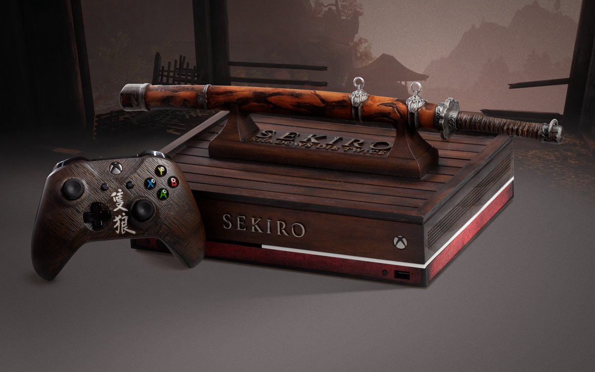 XBOXANZ's tweet photo. Want to win this @sekirothegame Xbox One X? Head to https://t.co/6UTgkimZLK to enter. https://t.co/DTl0v2Z57A