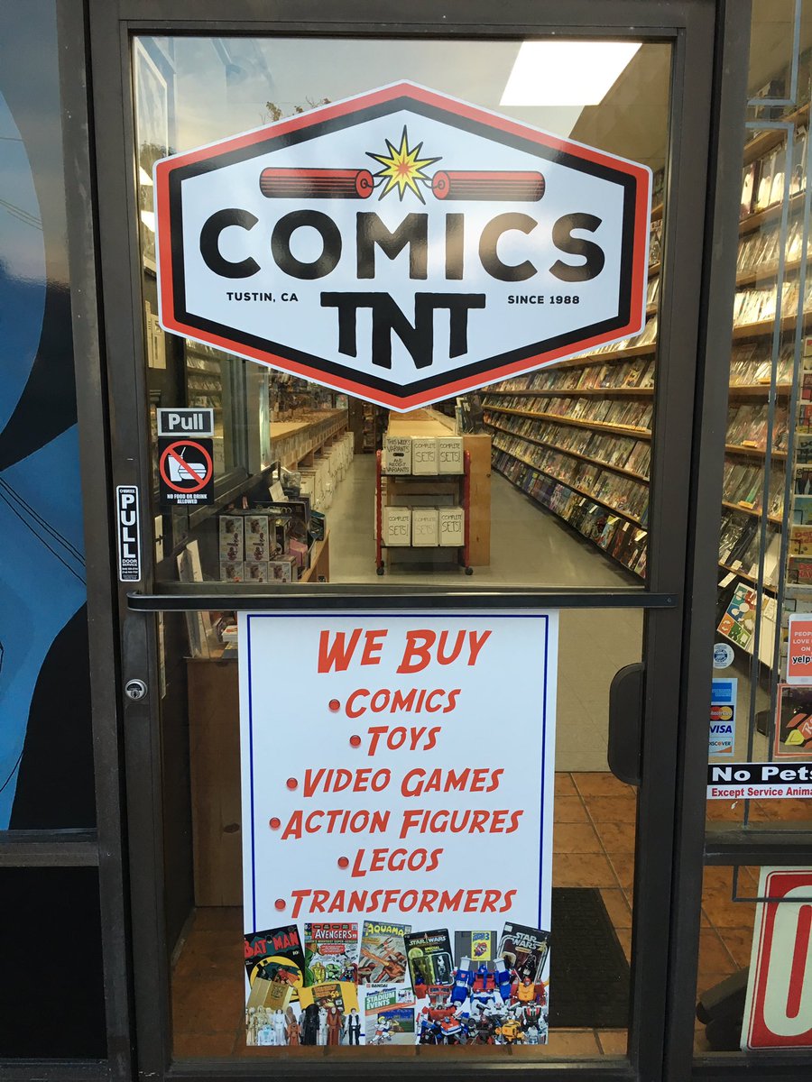 In case you were wondering, we buy stuff! 🙂 #WeBuyComics #WeBuyToys #WeBuyVideoGames #WeBuyActionFigures #WeBuyLegos #WeBuyTransformers #CTnT #Tustin #WeBuyStuff #ComicBooks #VideoGames #ActionFigures #Legos #Transformers #Toys