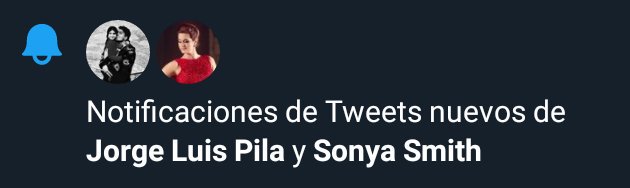 samy_alvarez19's tweet photo. Notificaciones perfectas 💜💜💜💜💜 @jorgeluispila y @Sonya_Smith. 💜💜💜💜 https://t.co/ziQq0BUCJg