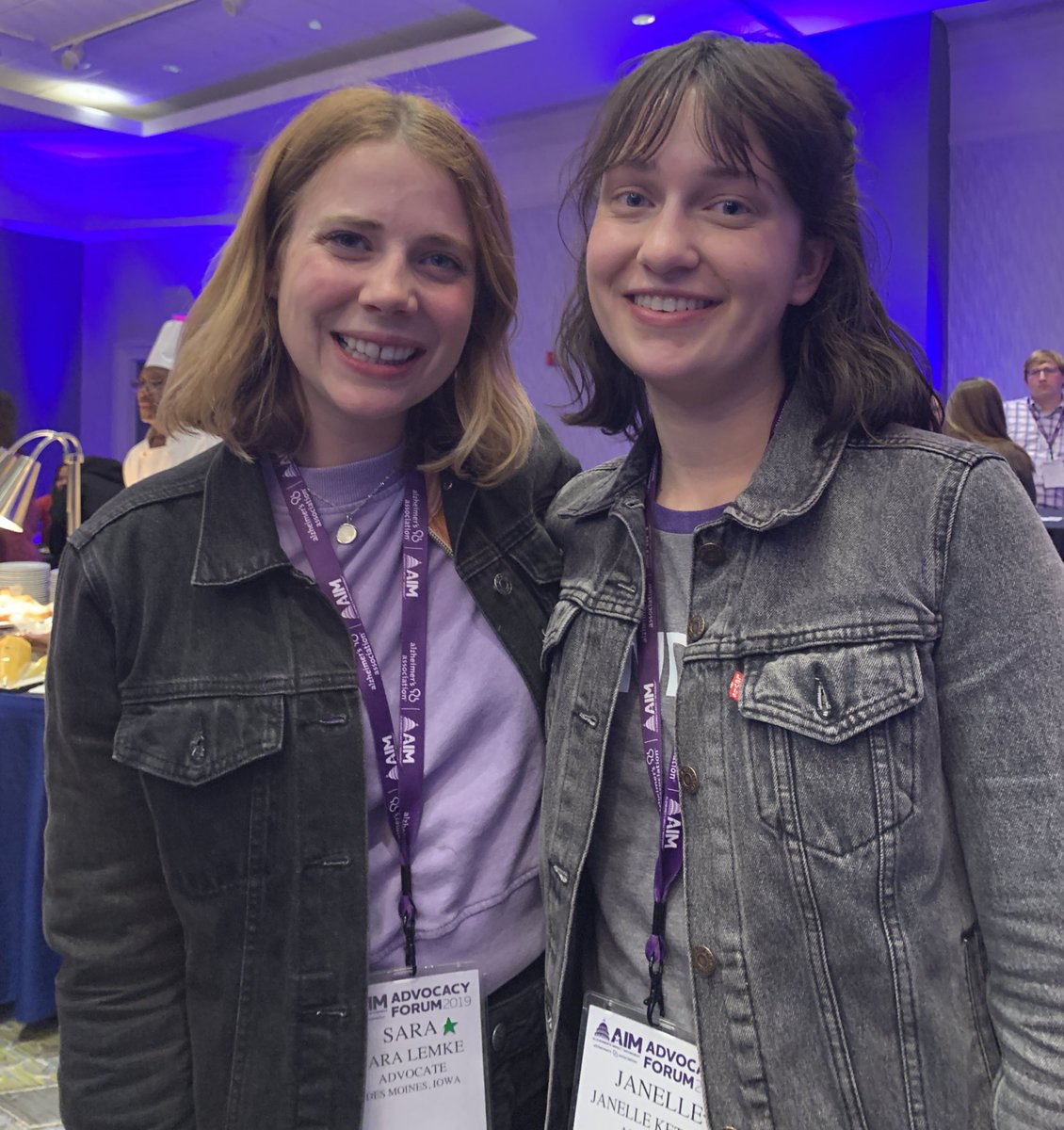 alzassociation's tweet photo. Sisters Sara (pictured left), and Janelle advocate in honor of their mother, Suzy, who had dementia. Their mom loved to take glamour photos, a tradition they continue to honor. #ENDALZ #alzforum https://t.co/7posB2BogH