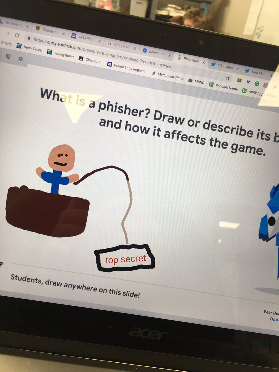 missalmberg's tweet image. Have you ever taught a 9-year-old about phishing? You should, it’s a win-win #edtechteamCAN #maplesyrupedu #edtech