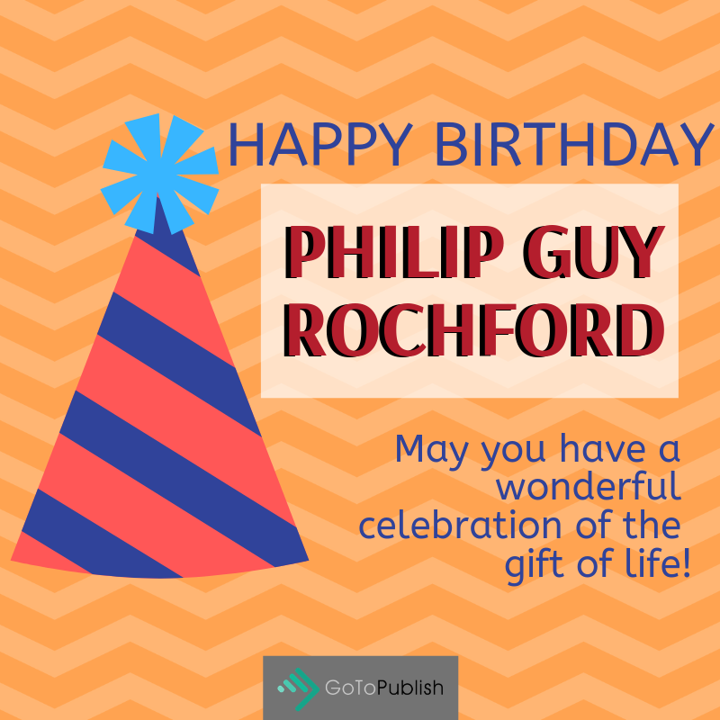 pgrochford's tweet photo. Happiest birthday to our dear author! Keep rocking, Mr. Rochford! https://t.co/TmodDvSD9A