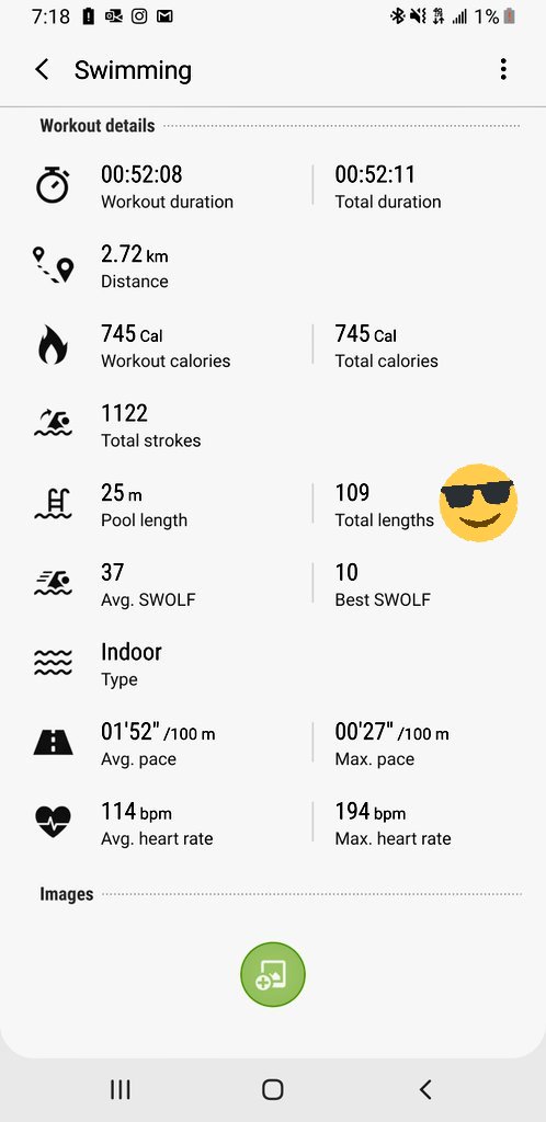 cecilphillip's tweet photo. Starting to feel like myself again in the pool. 109 laps. Still need to cut down on my time. 27 more days until @SpartanRace πͺπΎ
#swimlife #floridafit https://t.co/4jgp5rAZG8