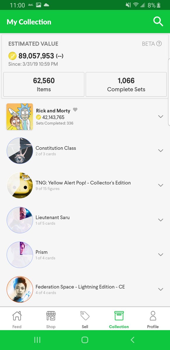 732Octodad's tweet photo. It's been a minute since I've yelled at @quidd but #wtfquidd twice now this glitch happened, and about a dozen times now I've backed out of the listing section and back to the set screen only to be sent to a random sale post -_- this new system sucks https://t.co/K7LR7xVWur