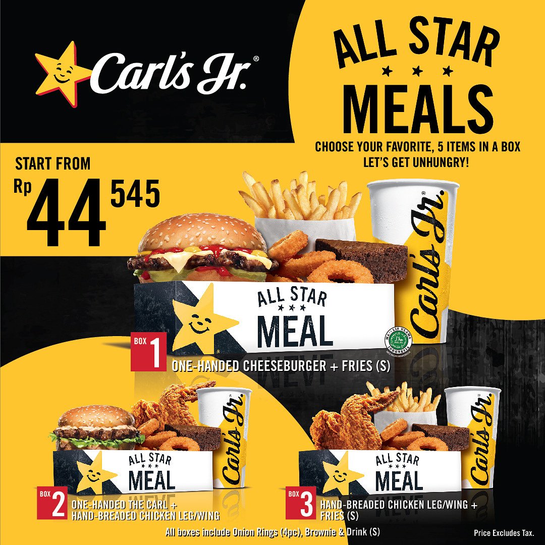 Carl’s Jr. Indonesia on Twitter a new week in a new month