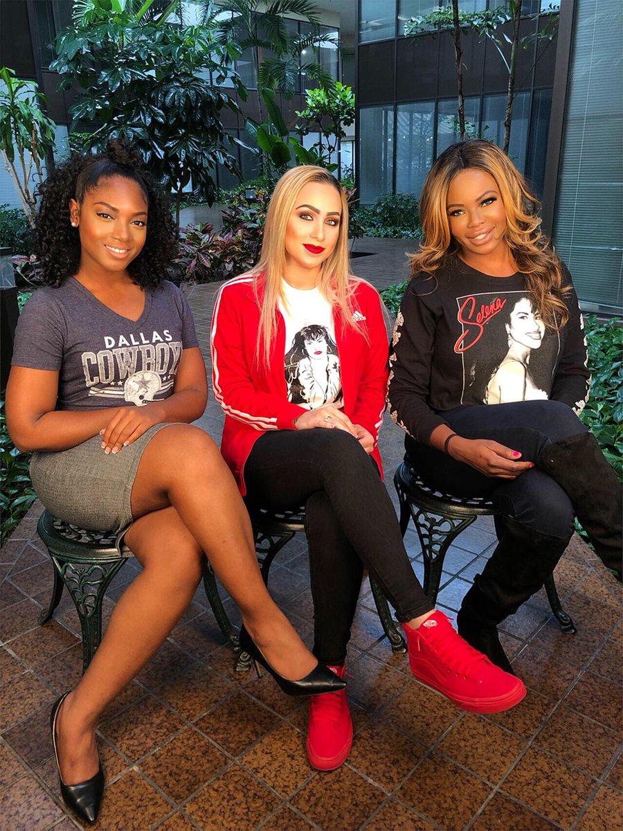 iamchichimarie's tweet photo. Had a great time interviewing Today with Let’s Chat with Courtney Hall! We came in our #Selena gear in memory of the anniversary of her passing. Our episode airs in April. Stay tuned. #letschatwithcourtney #houstonmusic #houstonmusicscene #cubandiva #chiemeri @cubandivamusic https://t.co/bLz2juyqvD