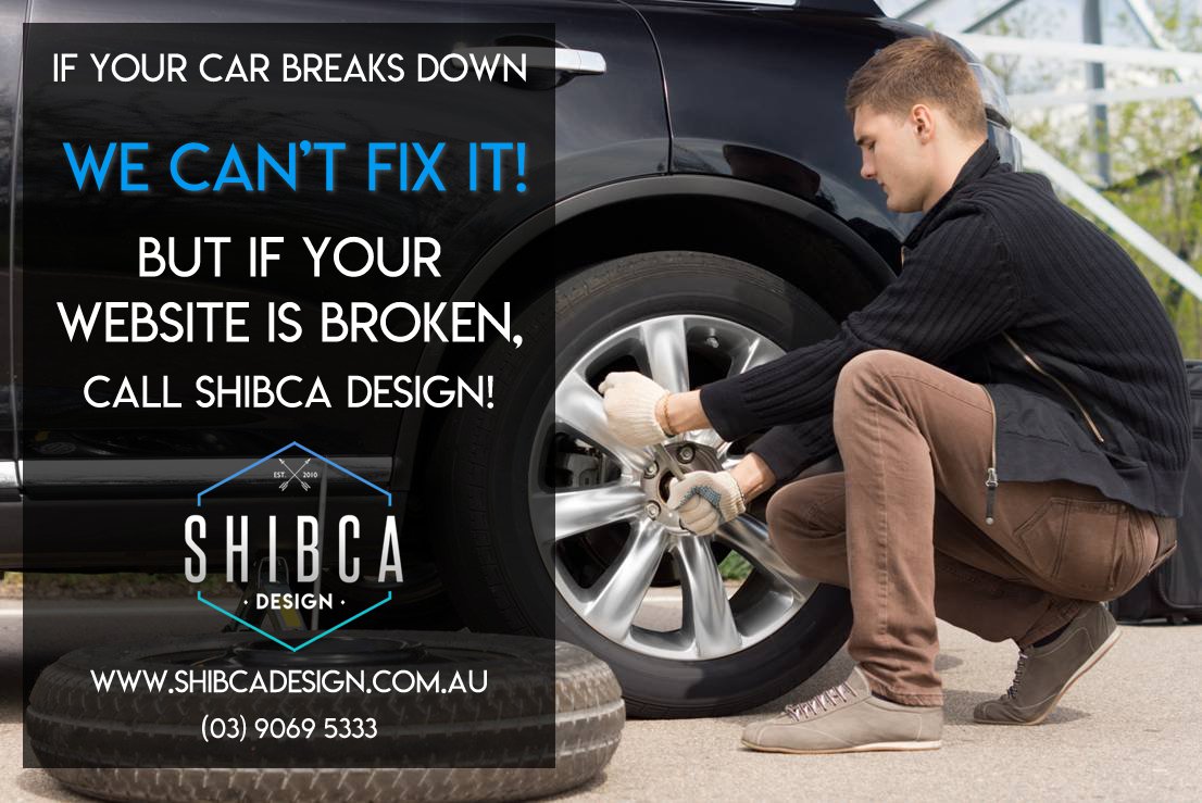 ShibcaDesign's tweet image. Broken Car? Good luck 🤬

Broken Website? We can help! 😀

Contact Shibca Design!
