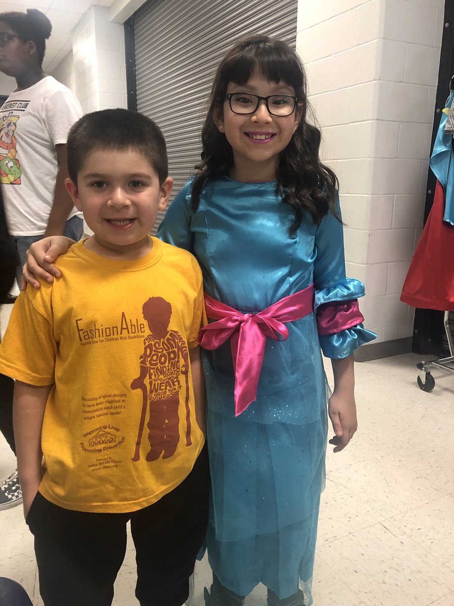 NISDMarshallFCS's tweet photo. Students in Practicum of Fashion participated in FashionAble by making custom clothing for students with physical disabilities or issues dressing. Autumn Bae Cardenas won $500 scholarship for her senior essay. Amazing event for all involved #superiorCTE @NISD_CTE  @NISDMarshall https://t.co/p9oc6rV26x