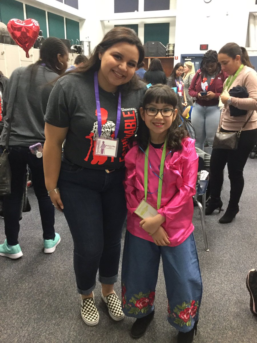 NISDMarshallFCS's tweet photo. Students in Practicum of Fashion participated in FashionAble by making custom clothing for students with physical disabilities or issues dressing. Autumn Bae Cardenas won $500 scholarship for her senior essay. Amazing event for all involved #superiorCTE @NISD_CTE  @NISDMarshall https://t.co/p9oc6rV26x