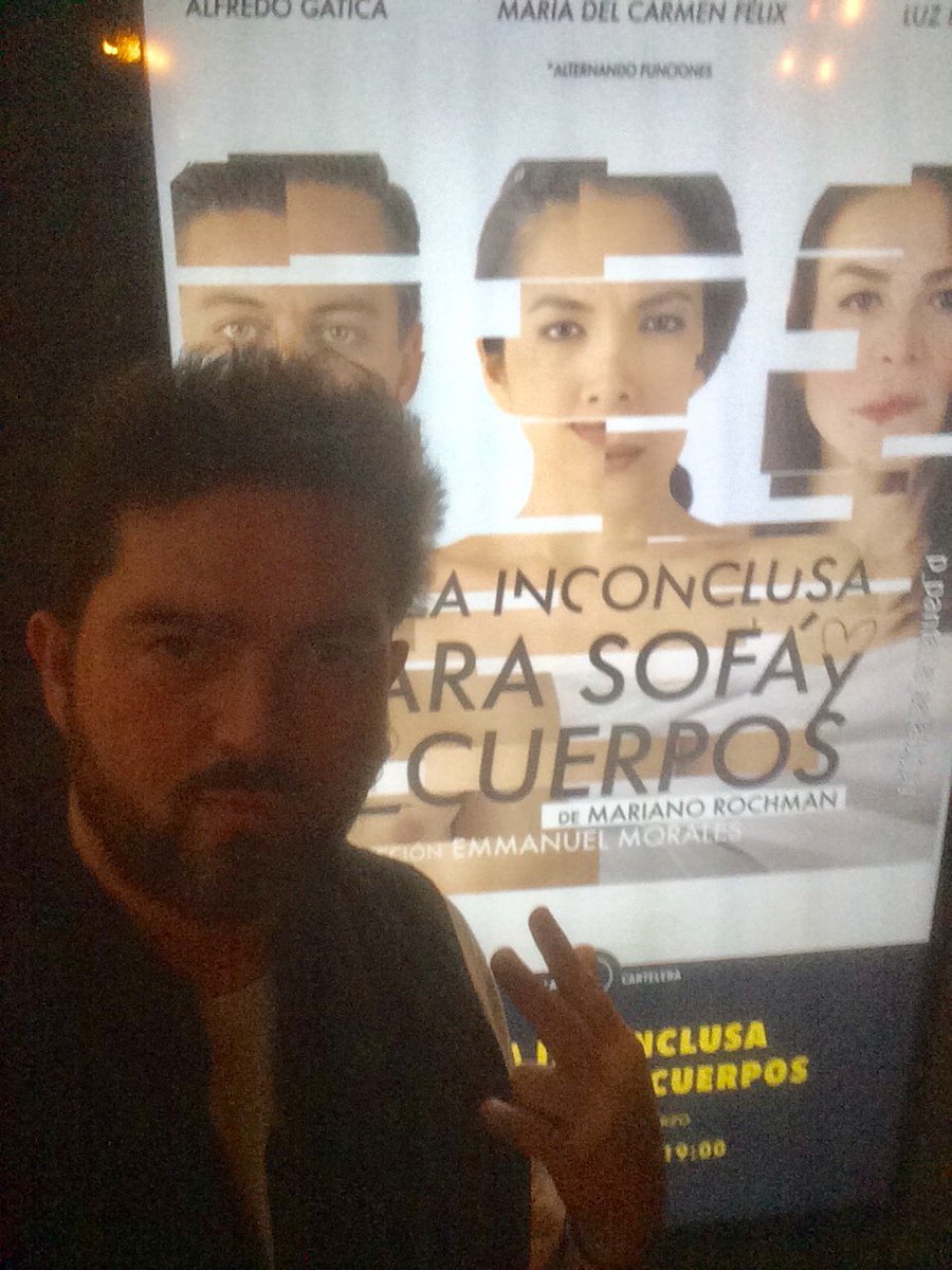 Ponchote's tweet photo. Buenísima @PiezaInconclusa ! Impecable dirección de @emmanuelmoral con 2 actrices gigantes @LuzRramos y @mariadelcarmenfelix https://t.co/vnA8eIU3xE