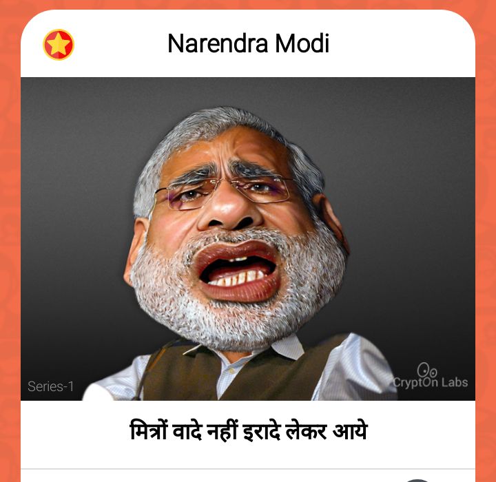 Mycryptons's tweet photo. @narendramodi Chowkidar Zindabad! #ChowkidarPhirSe #ModiOnRepublic #Modi2019Wave #ModiSpeaksToBharat on https://t.co/FnHvFOV6TS 😜 https://t.co/tStFZMi0ul