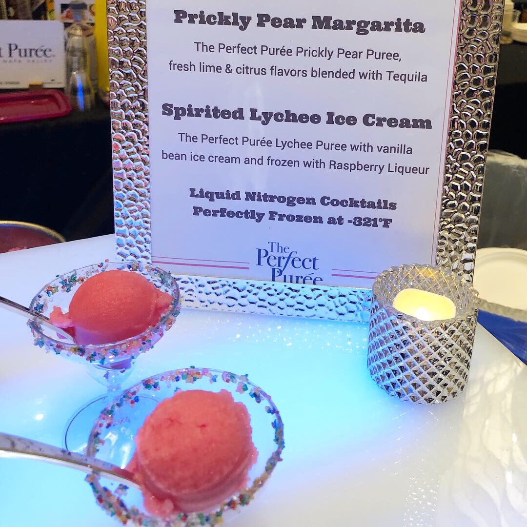 theperfectpuree's tweet photo. I scream, you scream, we all scream for @Frost321_! We’re cooling off #Austin with Spirited #Lychee Ice Cream and a frozen #PricklyPear Margarita by #Frost321! https://t.co/i4BrkYPGm6
